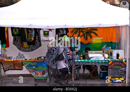Acton Market Festival Acton W3 London Vereinigtes Königreich Stockfoto