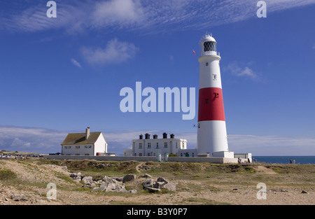 Portland Bill Leuchtturm auf der Isle of Portland in Dorset England UK Stockfoto