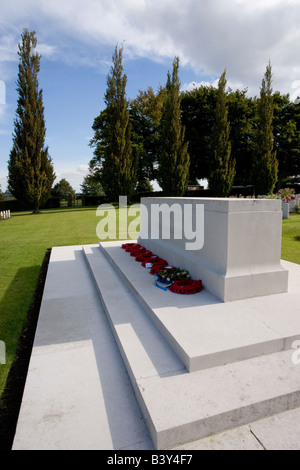 Stonefall Friedhof, Harrogate, ein Commonwealth War Graves Kommission (CWGC) Friedhof. Stockfoto