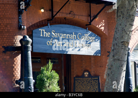 USA, Georgia, Savannah historic District, SCAD, Savannah College of Art & Design, Pötter Halle Stockfoto