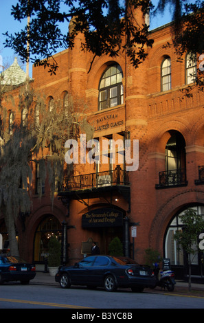 USA, Georgia, Savannah historic District, SCAD, Savannah College of Art & Design, Pötter Halle Stockfoto