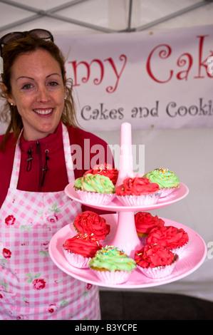 Feinschmeckerfest Acton Acton W3 London Vereinigtes Königreich Stockfoto