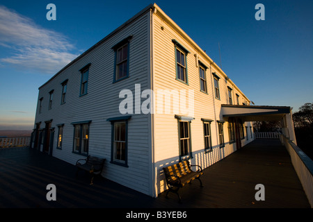 Skinner Berg Haus, Skinner Staatspark, Hadley, Massachusetts. Stockfoto