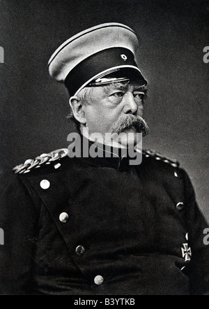 Otto von, 1.4.1815 - 30.7.1898, deutscher Politiker, Kanzler 21.3.1871 - 20.3.1890, Porträt, ca. um 1880, Stockfoto