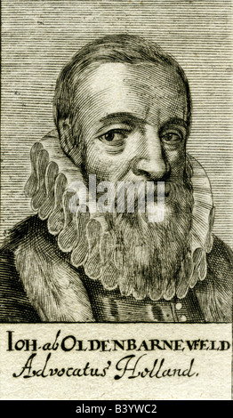 Oldenbarnevelt, Johan van, 14.9.1547 - 13.5.1619, niederländische Politikerin, Jean de Barnevelt, Diplomat, Niederlande, 80 Jahre Krieg, John, Jan,, Artist's Urheberrecht nicht gelöscht werden Stockfoto