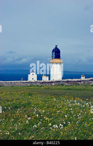 Dunnet Head Lighthouse Sutherland Schottland Großbritannien UK 2008 British Festländern nördlichsten Punkt Stockfoto