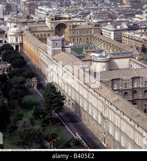 Geographie/Reise, Italien, Rom, Vatikan, Vatikanische Museen und Bibliothek, Übersicht, Stockfoto