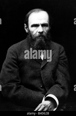 Dostojewski, Fyodor Michailovich, 11.11.181 - 9.2.1881, russischer Schriftsteller, Romanautor, halbe Länge, Stockfoto