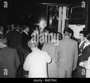 Geografie/Reisen, Deutschland, Politik, Demonstrationen, 'Schwabing Riots', Arrestings, München, 1962, Stockfoto