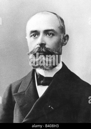 Becquerel, Antoine Henri, 15.12.1852 - 25.8.1908, französischer Physiker, Entdecker der Radioaktivität von Uran (1896), Porträt, Foto, ca. 1900, Stockfoto