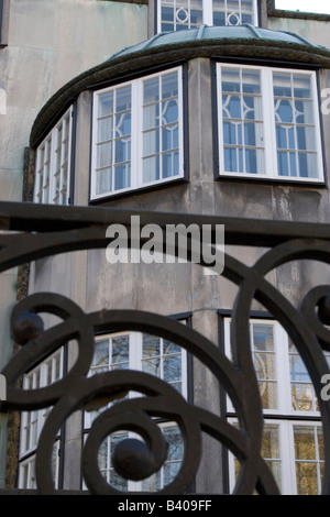 Jugendstil-Gebäude des Palais Stoclet auf Avenue de Tervuren, erbaut von Architekt Josef Hoffmann zwischen 1905 und 1911 in Brüssel Stockfoto