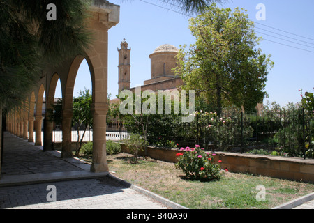 Kirche St. Mamas Guzelyurt Stockfoto