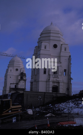 Zwillingstürme des alten Wembley-Stadion Stockfoto