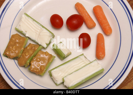 Gemüse Snack Stockfoto