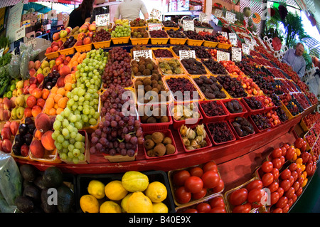 Altes Montreal frisches Obst Atwater Market Kanada Stockfoto
