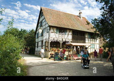 Ecomusée d ' Alsace Stockfoto