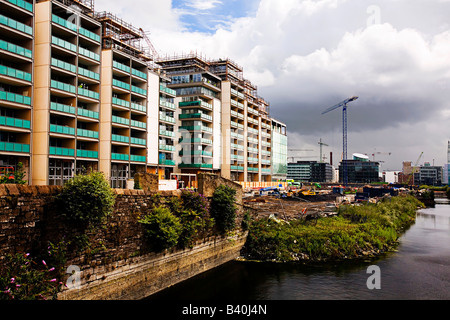 Spencer Dock Entwicklung Dublin Irland Stockfoto