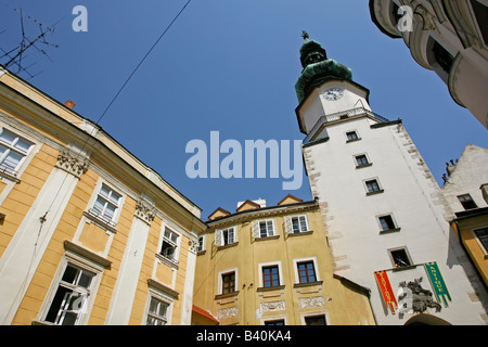 Michalská Brána Bratislava Slowakei Stockfoto