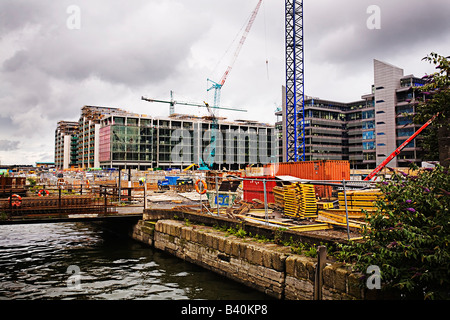 Spencer Dock Entwicklung Dublin Irland Stockfoto