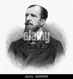 Deroulede, Paul, 2.9.1846 - 30.1.1914, französischer Politiker, Dichter, Porträt, Holzgravur, Stockfoto