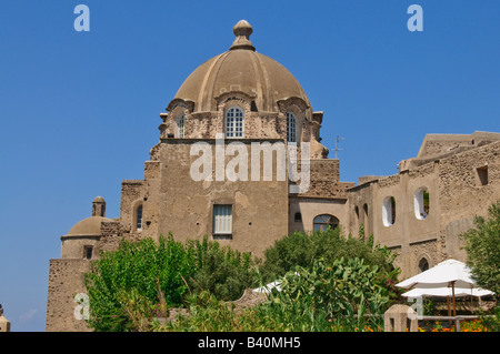 Castello Aragonese Ischia Italien Stockfoto