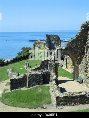 Burgruine Hastings, East Sussex, England, GB, UK Stockfoto