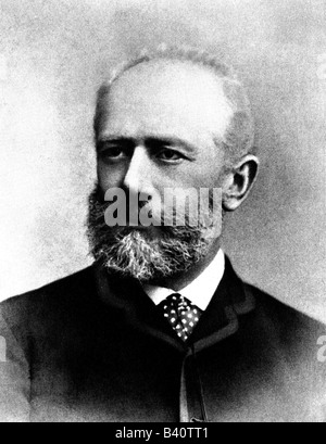 Tschaikowski, Pjotr Ilyich, 7.5.1840 - 6.11.1893, Stockfoto