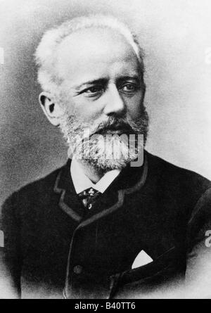 Tschaikowski, Pjotr Ilyich, 7.5.1840 - 6.11.1893, Stockfoto