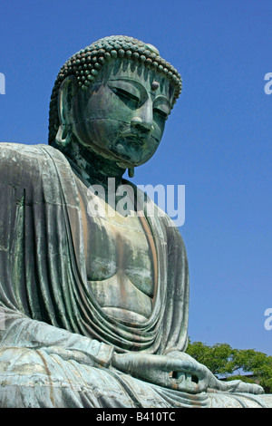 Der große Buddha von Kamakura Kanagawa Japan Stockfoto