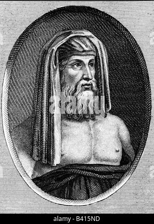 Diogenes von Sinope, 412 - 323 V.CHR., griechischer Philosoph, halbe Länge, Kupferstich, nach gleichzeitigen Bild, 18. Jahrhundert, Artist's Urheberrecht nicht gelöscht werden Stockfoto