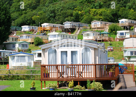 Pendine Sands Holiday Camp, Pendine, Carmarthenshire, Wales, Vereinigtes Königreich Stockfoto