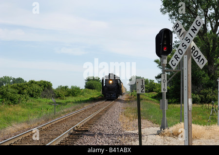 Historischen Union Pacific Dampflok #844 Stockfoto