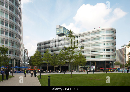 4 Hardman quadratische Gebäude in Manchester UK Stockfoto