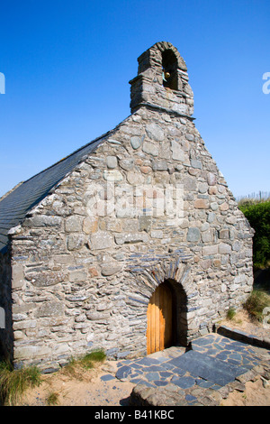 St. Tanwgs Kirche in Wales Llandanwg Snowdonia Stockfoto