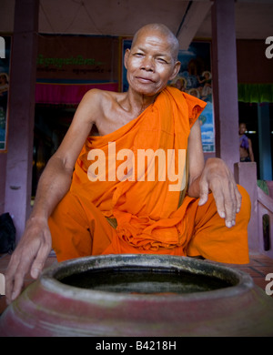 Mönch-Tempel von Angkor Wat, Kambodscha Stockfoto