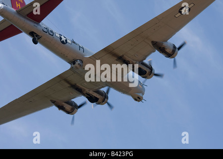 B - 17G 'Aluminium Overcast' Flying Fortress Stockfoto