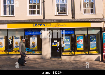Leeds Bausparkasse in Norwich, Norfolk, Großbritannien Stockfoto