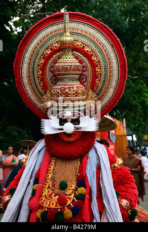 Kathakali Performer aus Kerala, Indien Stockfoto