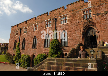 Shrewsbury Castle in Shropshire, England Stockfoto