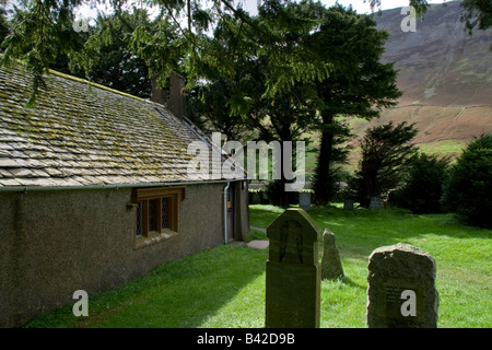 Kirche Sankt Olaf Wasdale Head, Nationalpark Lake District, Cumbria Stockfoto