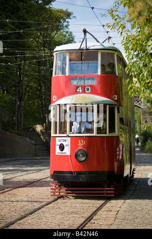 Nationale Tramway Museum, Crich Stockfoto