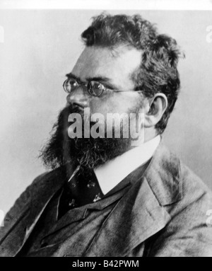 Boltzmann, Ludwig, 20.2.1844 - 5.9.1906, Österreichischer Physiker, Porträt, 19. Jahrhundert, Stockfoto