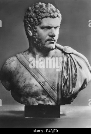 Caracalla, Marcus Aurelius Antoninus, 4.4.186 - 8.4.217, römischer Kaiser 4.2.211 - 8.4.217, Porträt, Büste, staatliche Museen zu Berlin, Stockfoto