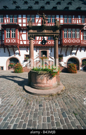 Das alte Rathaus von Hanau Deutschland in der alten Stadt-Marktplatz ...