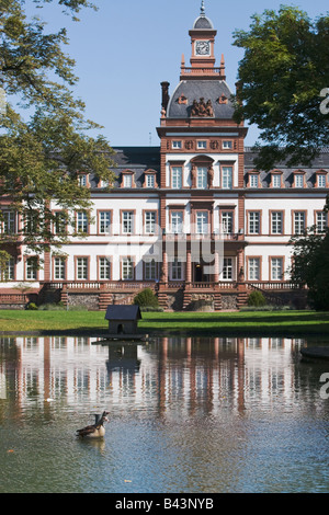 Das Schloss Philippsruhe Palace in Hanau begann 1701 befindet sich im Frankfurter Rhein-Main-Gebiet Stockfoto