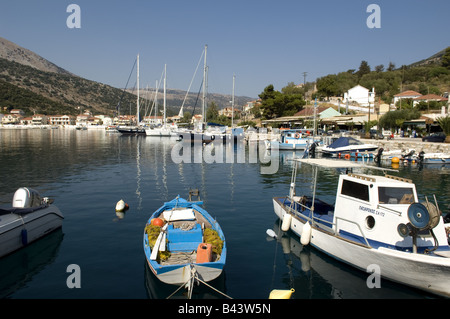 Agia Efimia Kefalonia Stockfoto