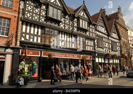 Der Edinburgh Woollen Mühle Shop Shrewsbury Shropshire Stockfoto