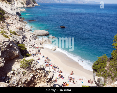 Cala Goloritze am Golf von Orosei, Sardinien Stockfoto