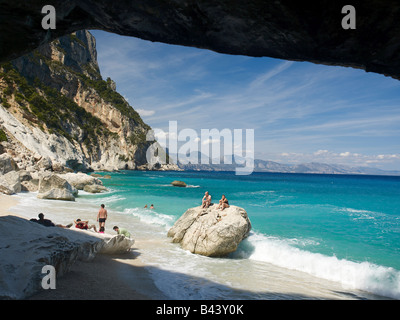 Cala Goloritze am Golf von Orosei, Sardinien Stockfoto