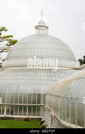 UK Schottland Glasgow Botanic Garden Kibble Palace Gewächshaus re aus Coulport, im Jahre 1873 errichtet Stockfoto